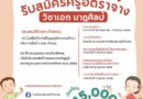 ประกาศ!!! รับสมัครครูอัตราจ้าง วิชาเอกนาฏศิลป์