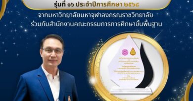  ขอแสดงความยินดีกับโรงเรียนกุสุมาลย์วิทยาคมเนื่องในโอกาสได้รับโล่รางวัลโรงเรียนวิถีพุทธชั้นนำรุ่นที่ 16                 ประจำปีการศึกษา 2568